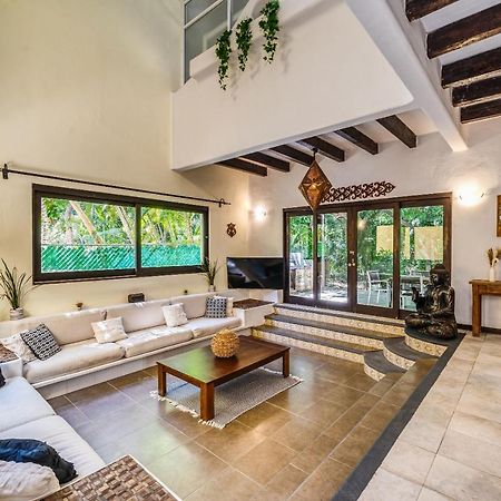 Beautiful House In Playacar 4 Bedrooms Beach Tennis Ac 普拉亚卡门 外观 照片